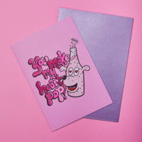 You Make My Heart Pop! Greeting Card