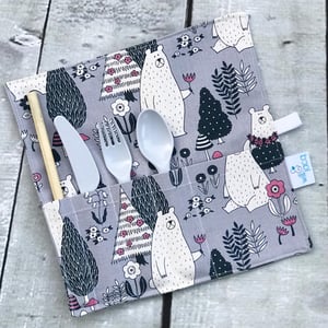 Image of Carried Cutlery for Kids - Fantasy (see drop down menu for choices)