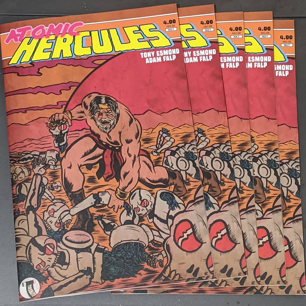 Image of Atomic Hercules issue 2 (physical).