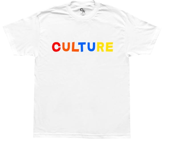 Image of “Culture” White T-Shirt