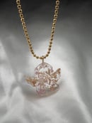 Image 2 of Pink Angel Rose Pendent