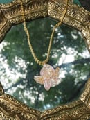 Image 3 of Pink Angel Rose Pendent