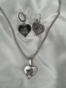Image 4 of Angel Heart Earrings