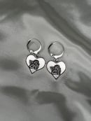 Image 2 of Angel Heart Earrings