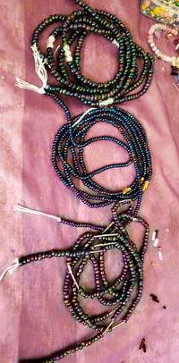 Tie up waist beads