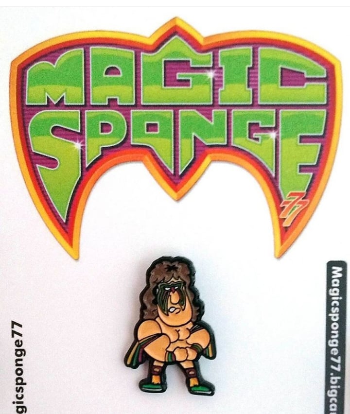 Image of The Ultimate Warrior Pin.