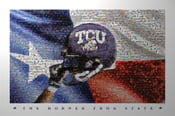 Image of TCU - TEXAS FLAG