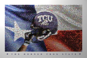 Image of TCU - TEXAS FLAG