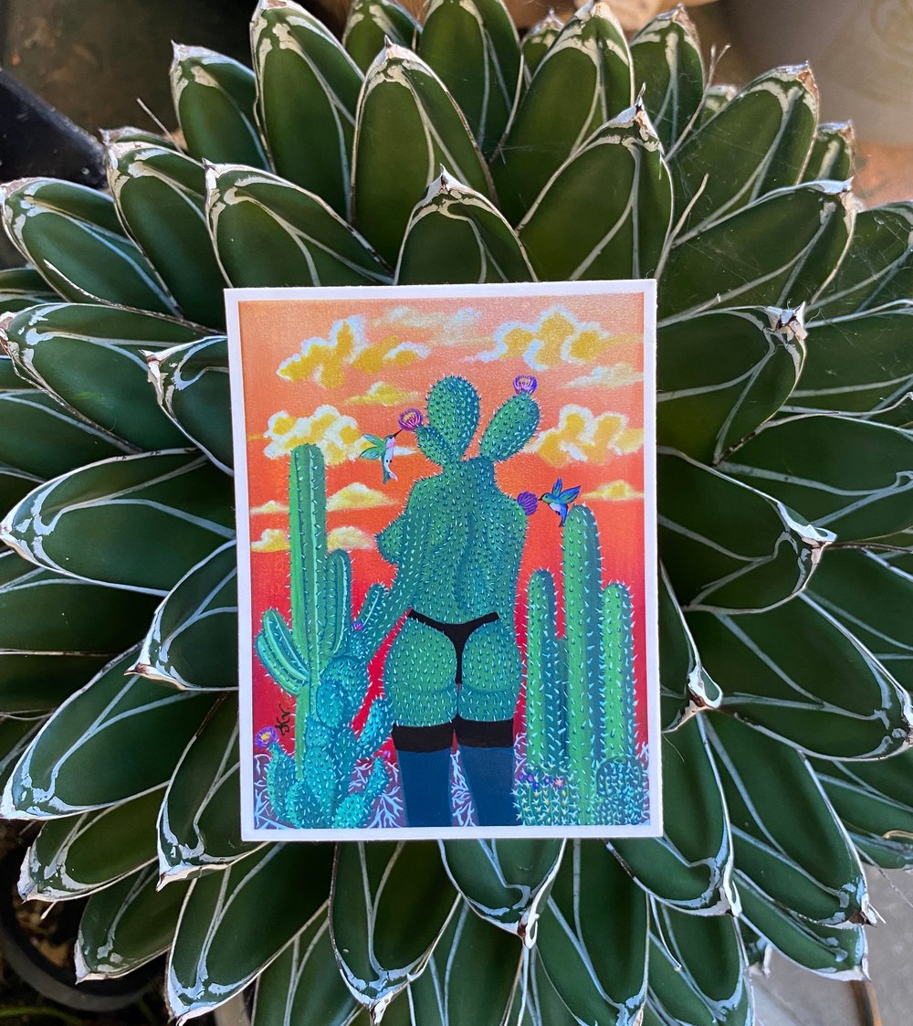 Image of "Xingona y Nalgona" Sticker