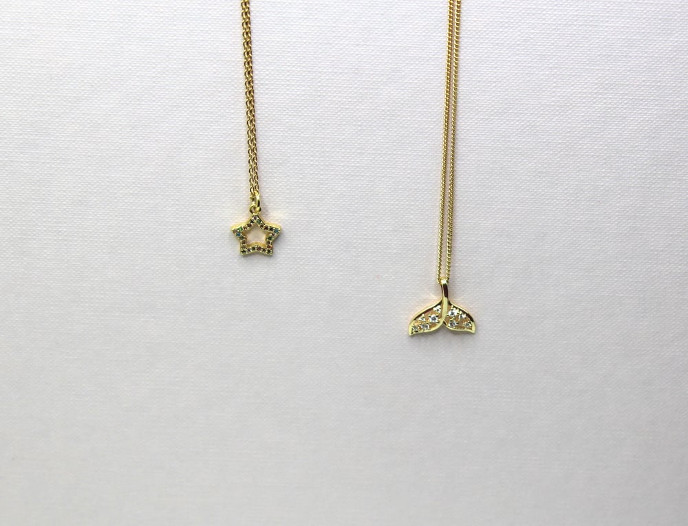 Chain Star &  Whale Tail