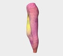 Image 3 of Geometric Virus Yoga Leggings - Pink