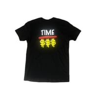 Black "Time Over Money" Tee