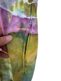 Image 9 of S 100% Cotton Short T-Shirt Dress with Pockets in Euphoria Geode Ice Dye