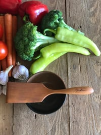 Image 4 of Flipper small 10”   in cherry or maple wood 