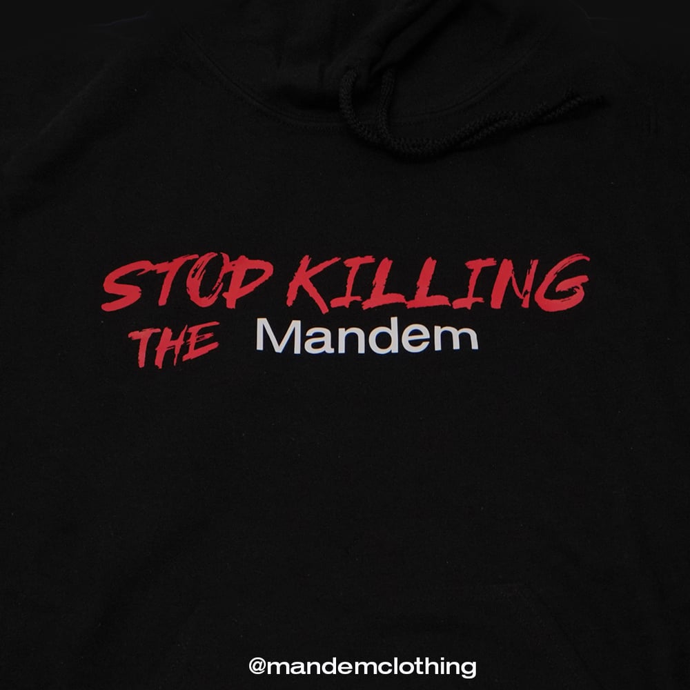 Image of STOP KILLING THE MANDEM WINDBREAKER