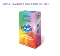 Image 1 of Skins Flavoured Condoms