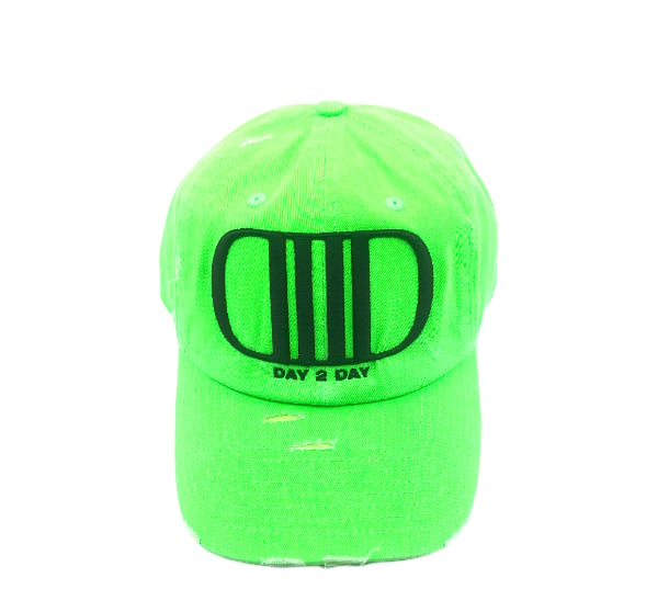 Escudo Neon Dad Hat Neon Green / Blk