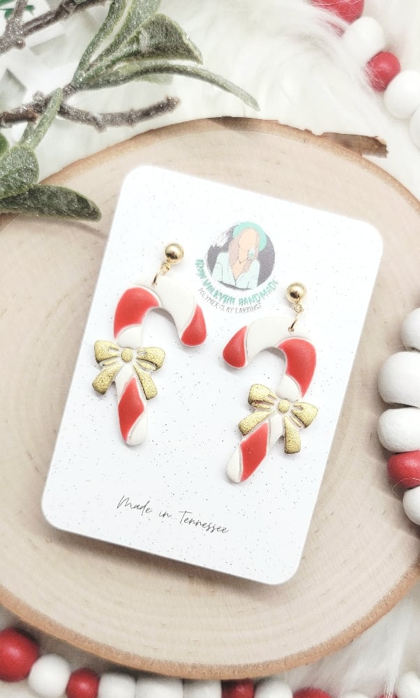 Image of Candy Cane Dangles 