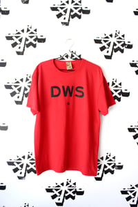 Image of DWS tee in red