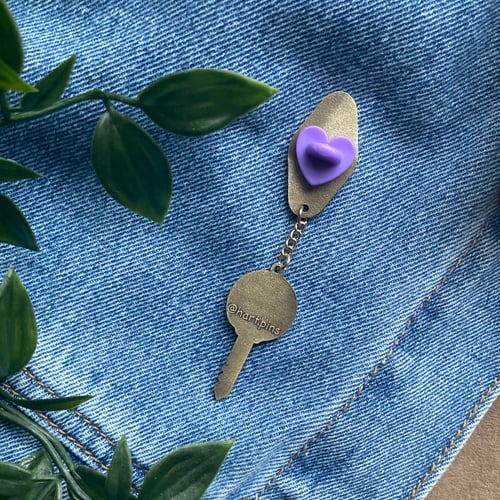 Image of OMELAS Room Key Pin