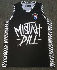 Image 2 of Custom Mistah Dill Basketball Jersey