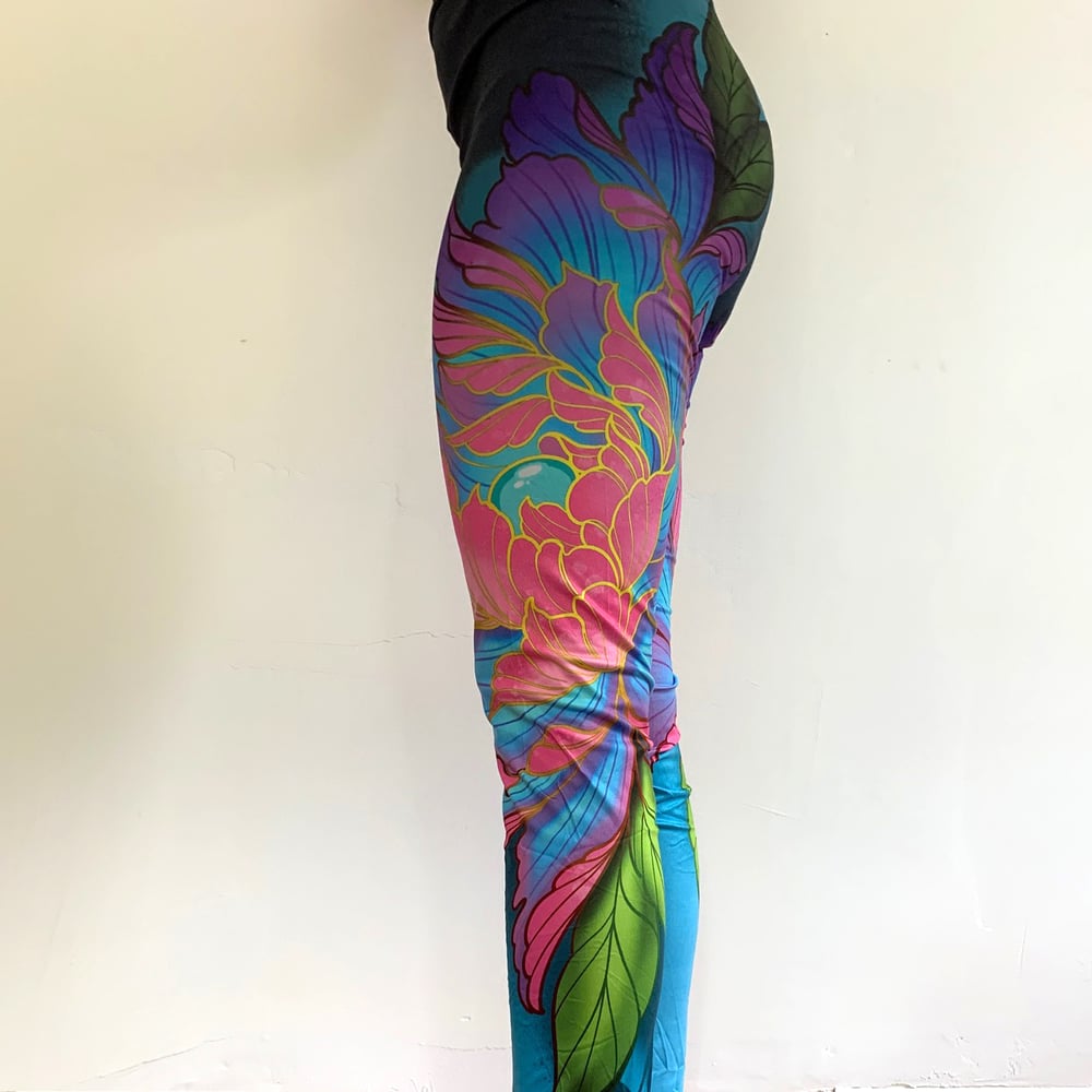  Slowdown Flower Leggings