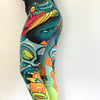 Slowdown Snake Graffiti Leggings