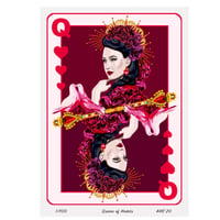 Queen of Hearts giclee print - By House of Hopstock