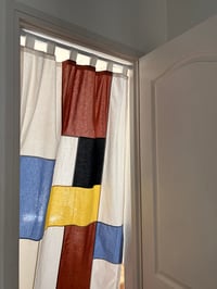 Image 1 of Rideau patchwork « Berries » 