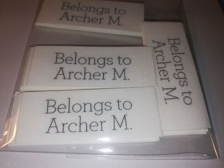 Fabric Name Labels