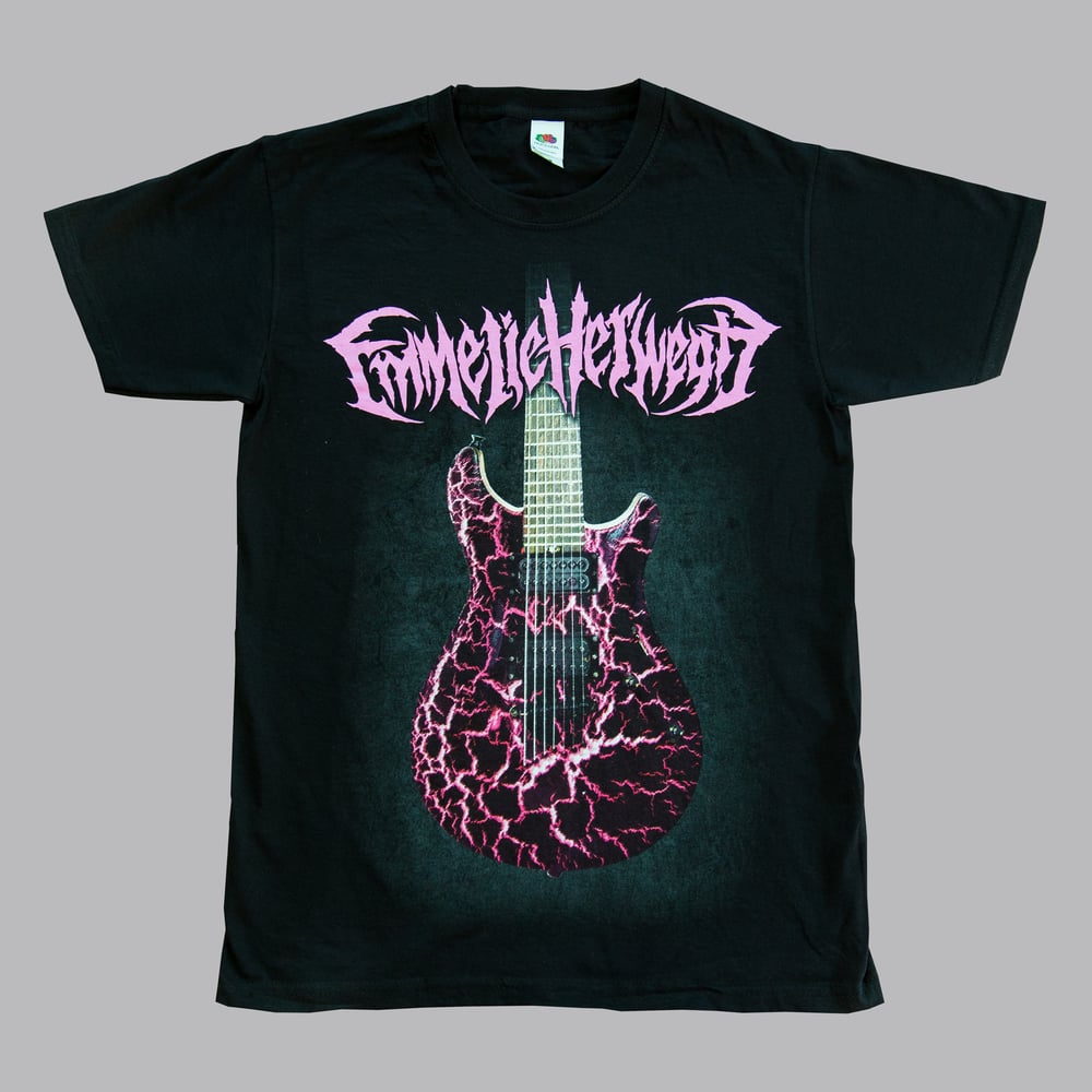 Image of Pink Guitar T-Shirt