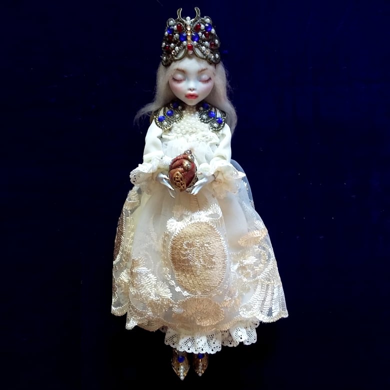 Image of The Butterfly Queen - OOAK One of A Kind Collectible Art Doll 