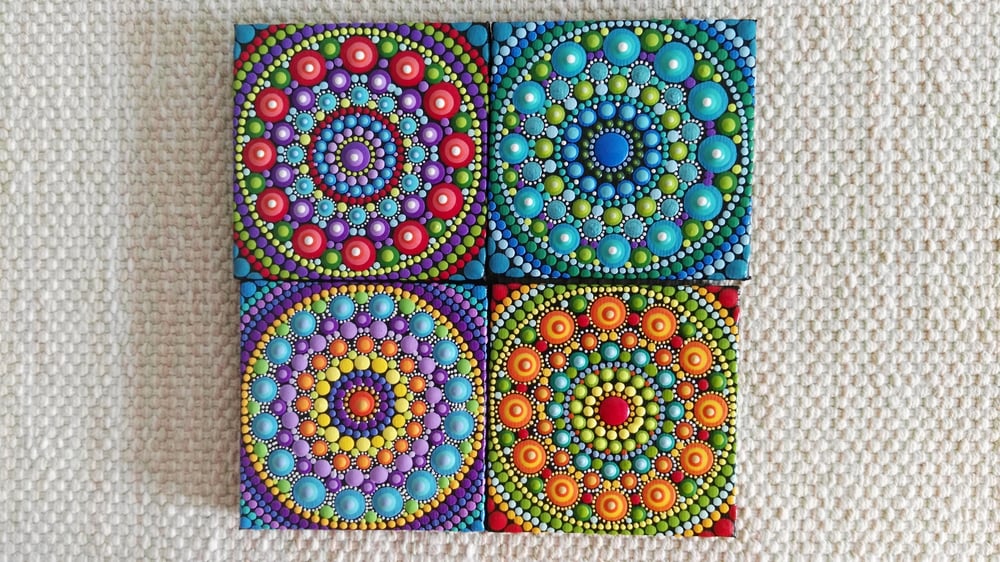 Image of Mandala Mini Canvas 2020D by Alberto Martin