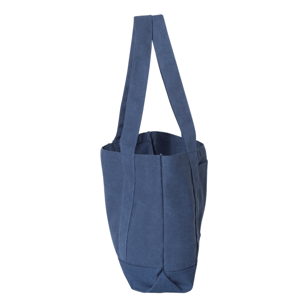 Squeegee Hand  Large Tote Navy / Keepers of the Glory