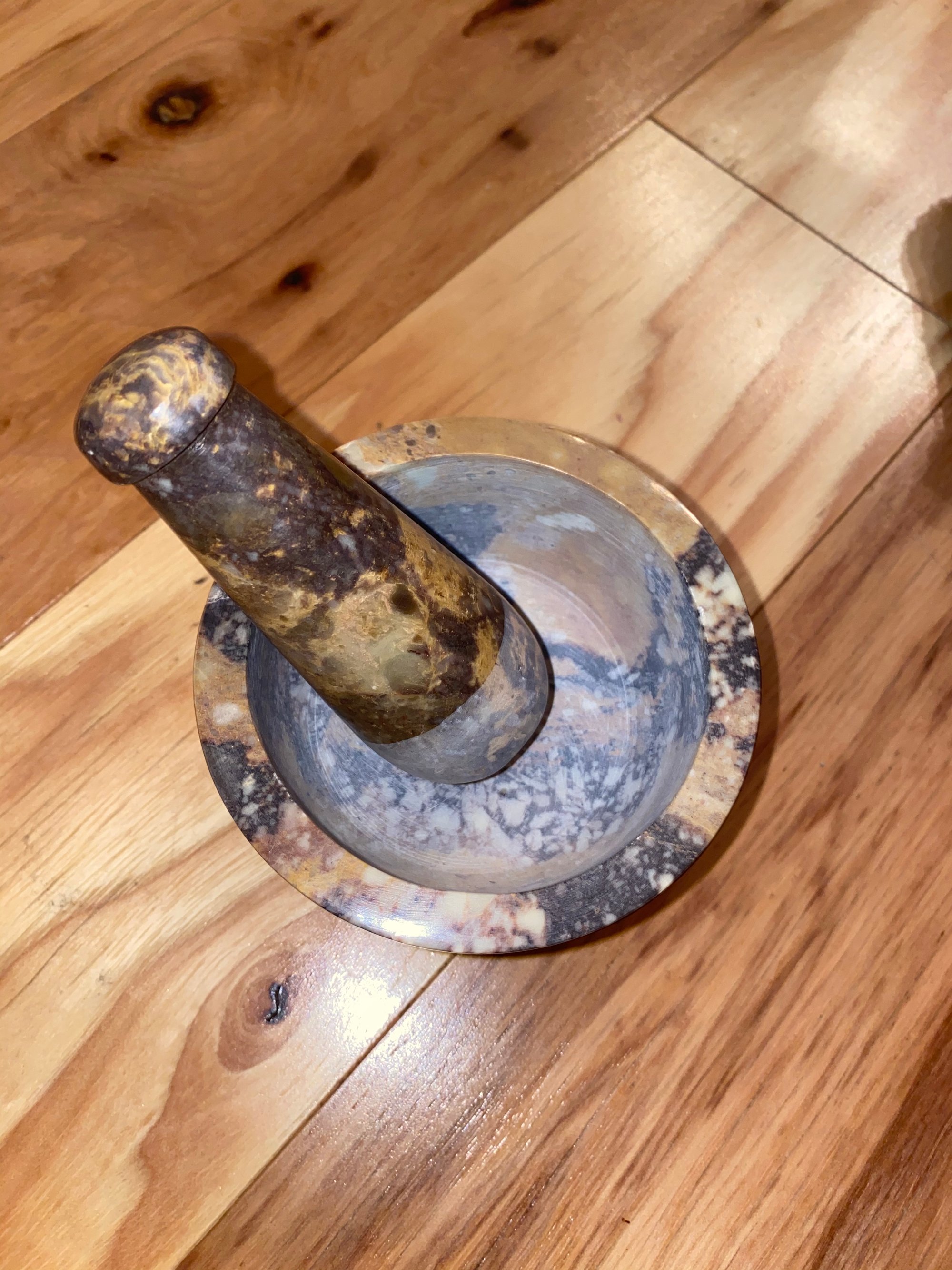 Image of Marble Mortar & Pestle