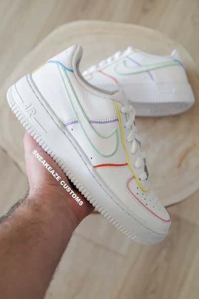 Nike Air Force 1 Custom Have A Nike Day Inspiration Sneakeaze Customs