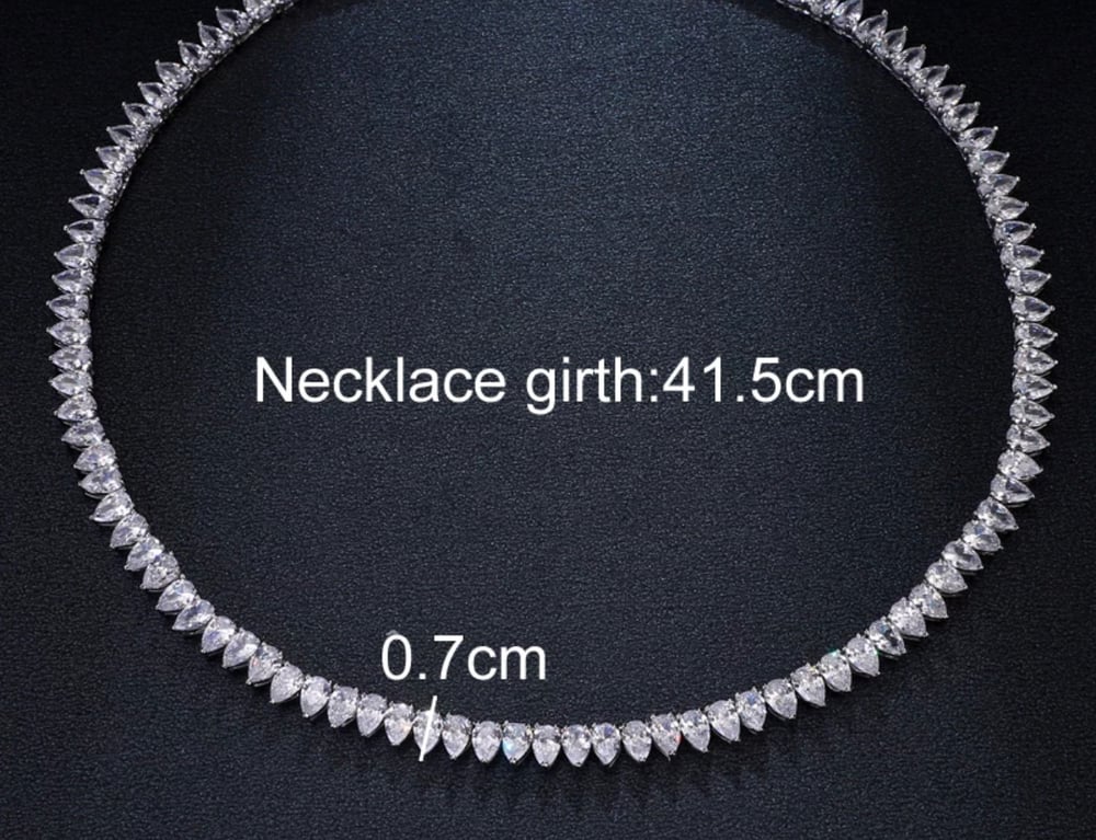 Image of Zen Tennis Necklace 