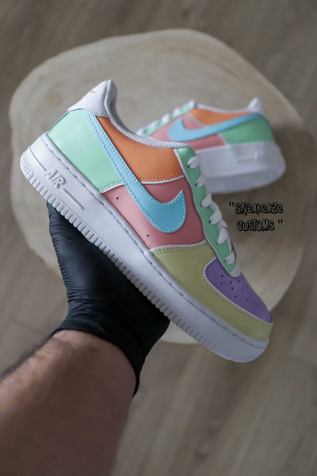 Nike Air Force 1 Custom Ice Cream sneakeaze customs