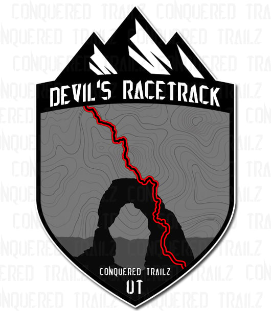 Image of "Devil's Racetrack" Trail Badge