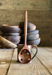 Image 1 of Straining spoon medium 12 1/2”