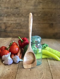 Image 3 of Roux spoon  Left or right handed  14”