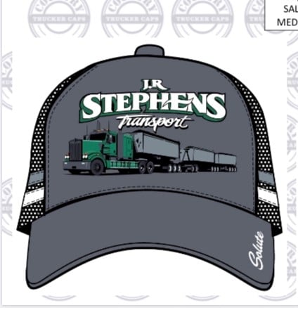*Limited Edition* Salute Trucker Cap - Med Peak