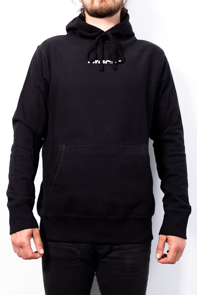 Image of Top Heavy Logo Hoodie Black