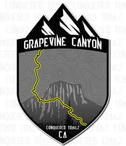 Image of "Grapevine Canyon" Trail Badge