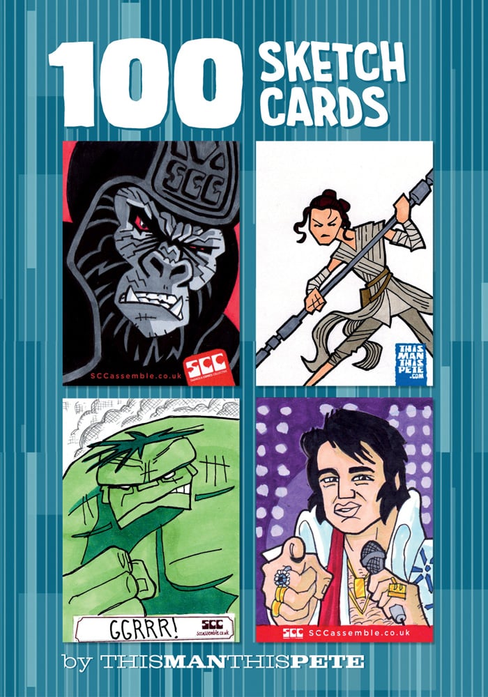 Image of 100 Sketch Cards
