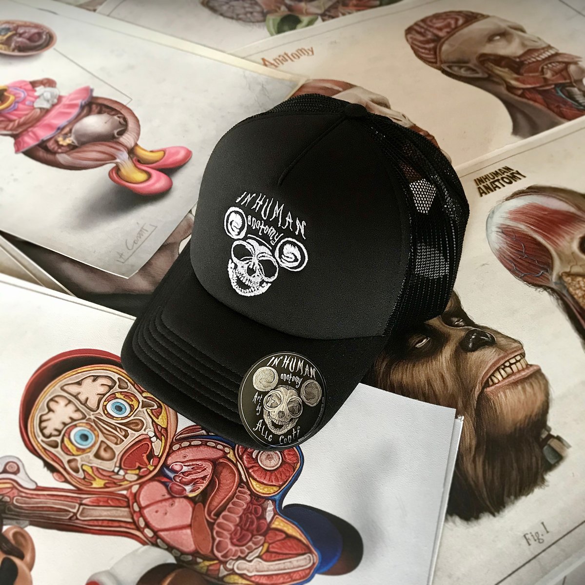 INHUMAN ANATOMY — INHUMAN cap!