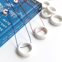 Image 1 of White Ring Necklace