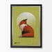 Image of Fox Artprint | Silver Version