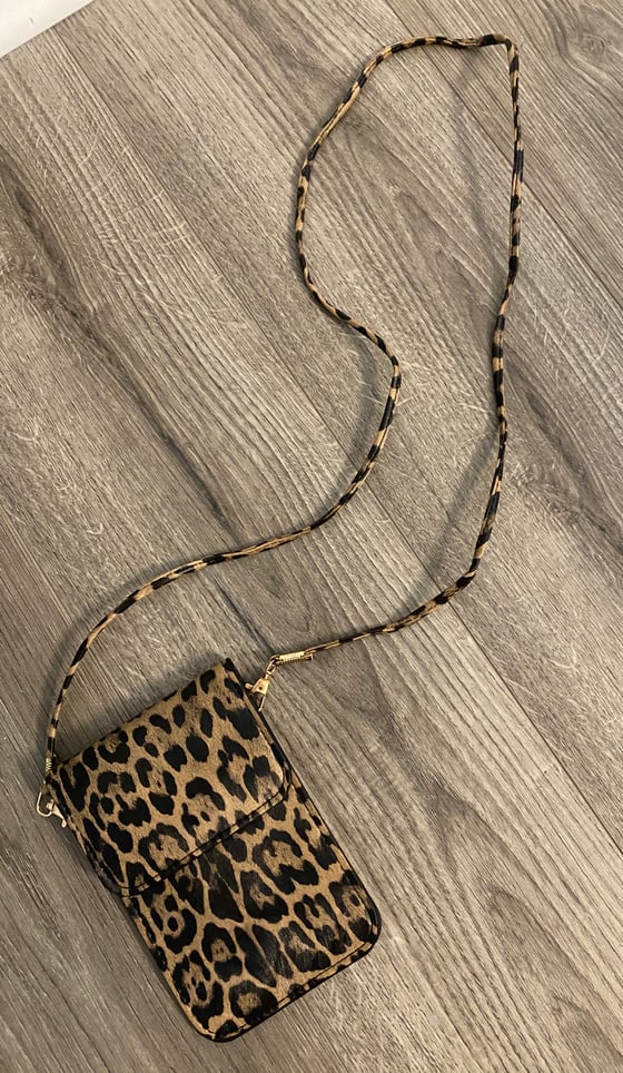 Image of Leopard crossbody bag 