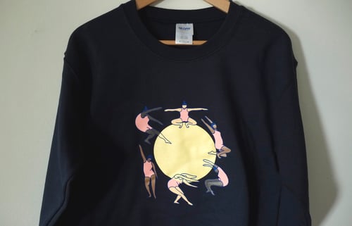 Image of Powerful Body Sweatshirt- Available in Pink + Navy
